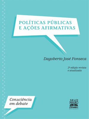 cover image of Políticas públicas e ações afirmativas — Edição revista e atualizada